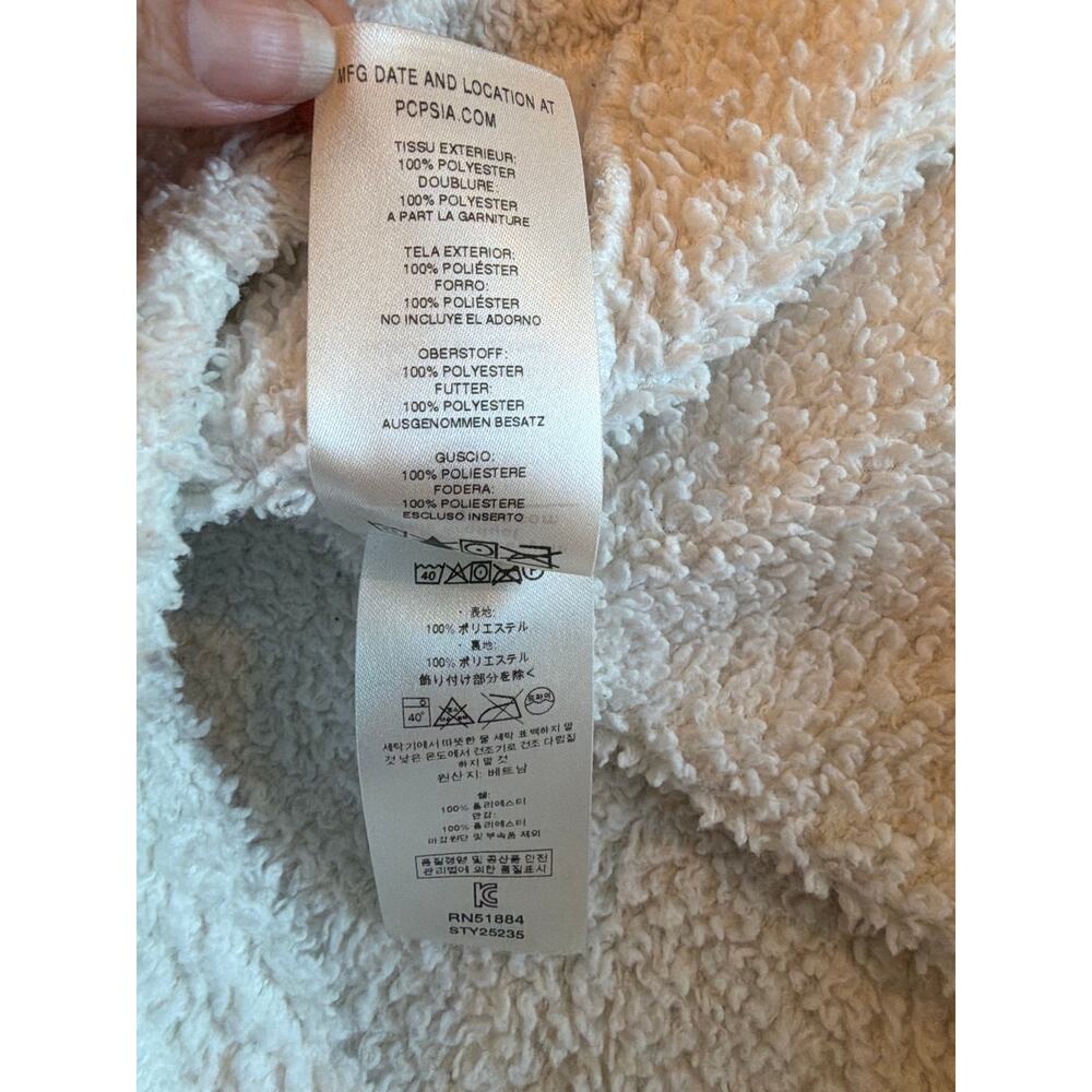 Patagonia Women’s Los Gatos 1/4 Zip Fleece Pullover Cream Ivory Size Medium - Picture 6 of 6
